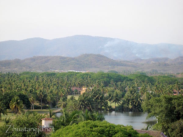 Incendios en la sierra de Ixtapa-Zihuatanejo